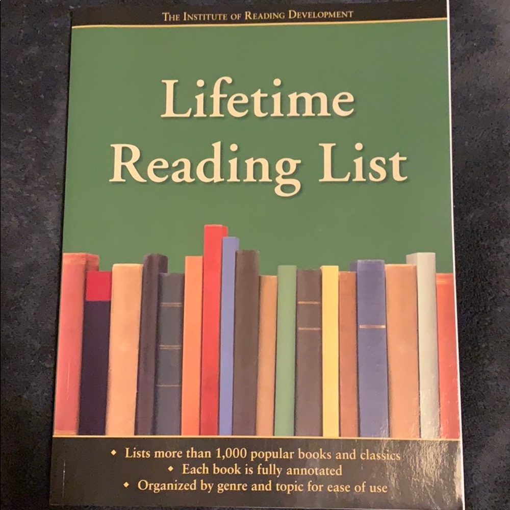 Reading List with books and classics